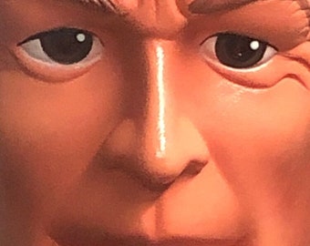 Six Million Dollar Man: Oscar Goldman Latex Maskatron Disguise Face