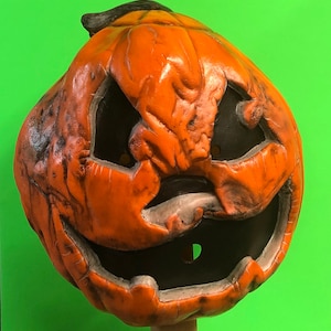 Spoiled Rotten Latex Full Head rotten pumpkin Halloween Mask decor