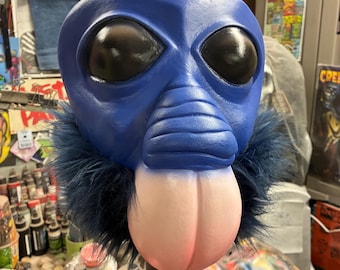 Vintage Kenner style Walrus man action figure cardback variant latex mask