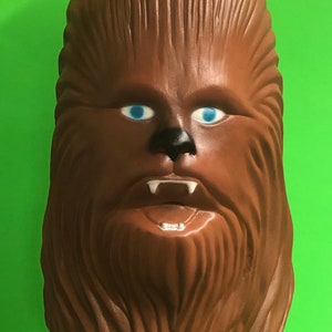 Kenner Chewbacca latex action figure cosplay man cave display Halloween mask