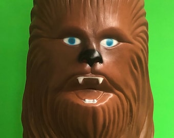 Kenner Chewbacca latex action figure cosplay man cave display Halloween mask