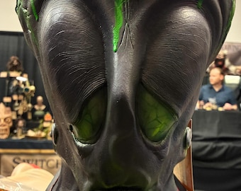Frankenstein Alien mask adult sized full head Latex Franklien Halloween mask