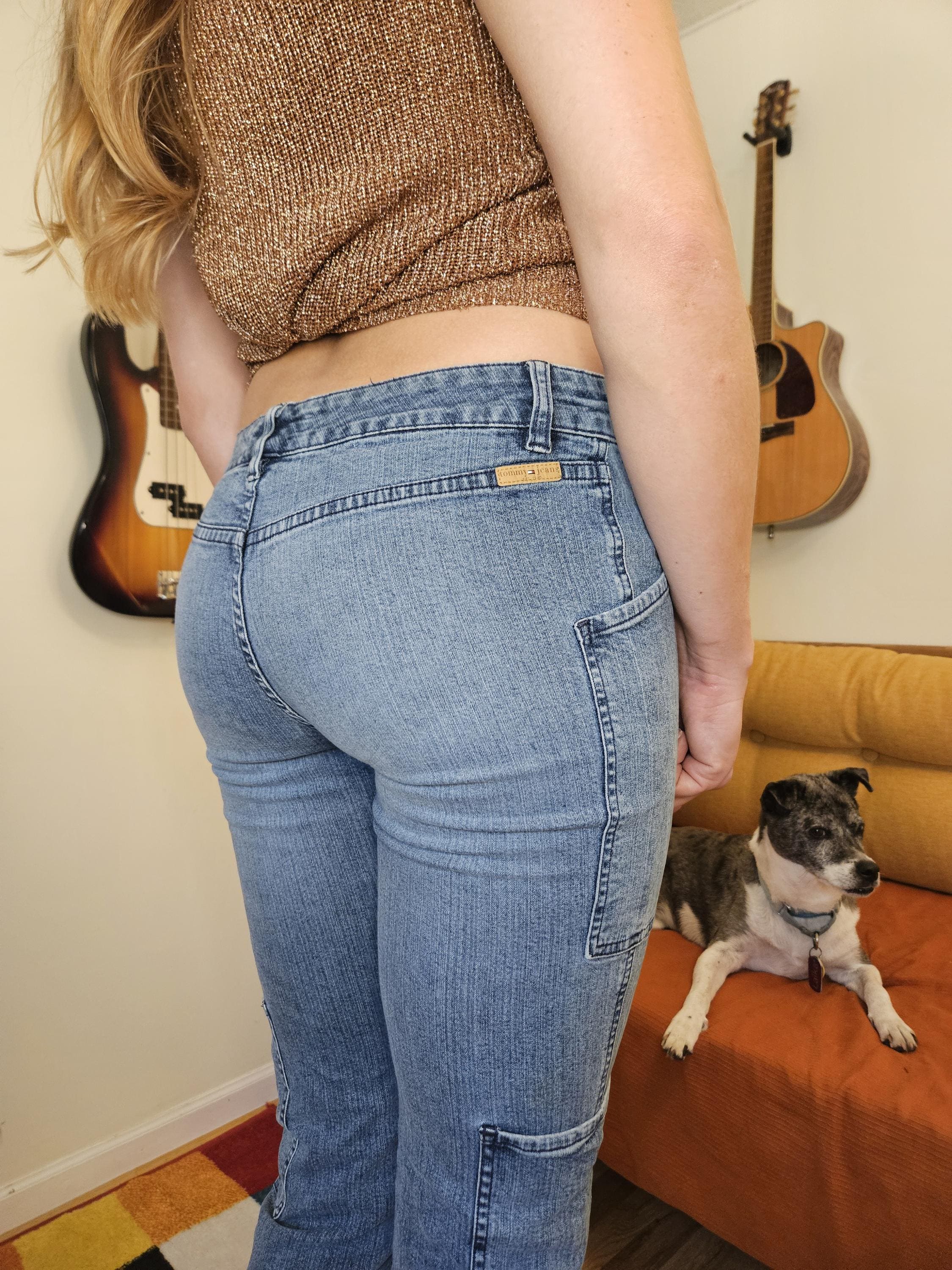 Super low rise jeans - Etsy 日本