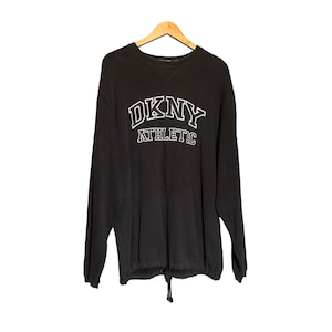 DKNY Donna Karan New York Big Logo Embroidery Sweatshirt