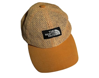 Dead Stock NWT Vintage North Face Nylon Logo Baseball Cap Hat