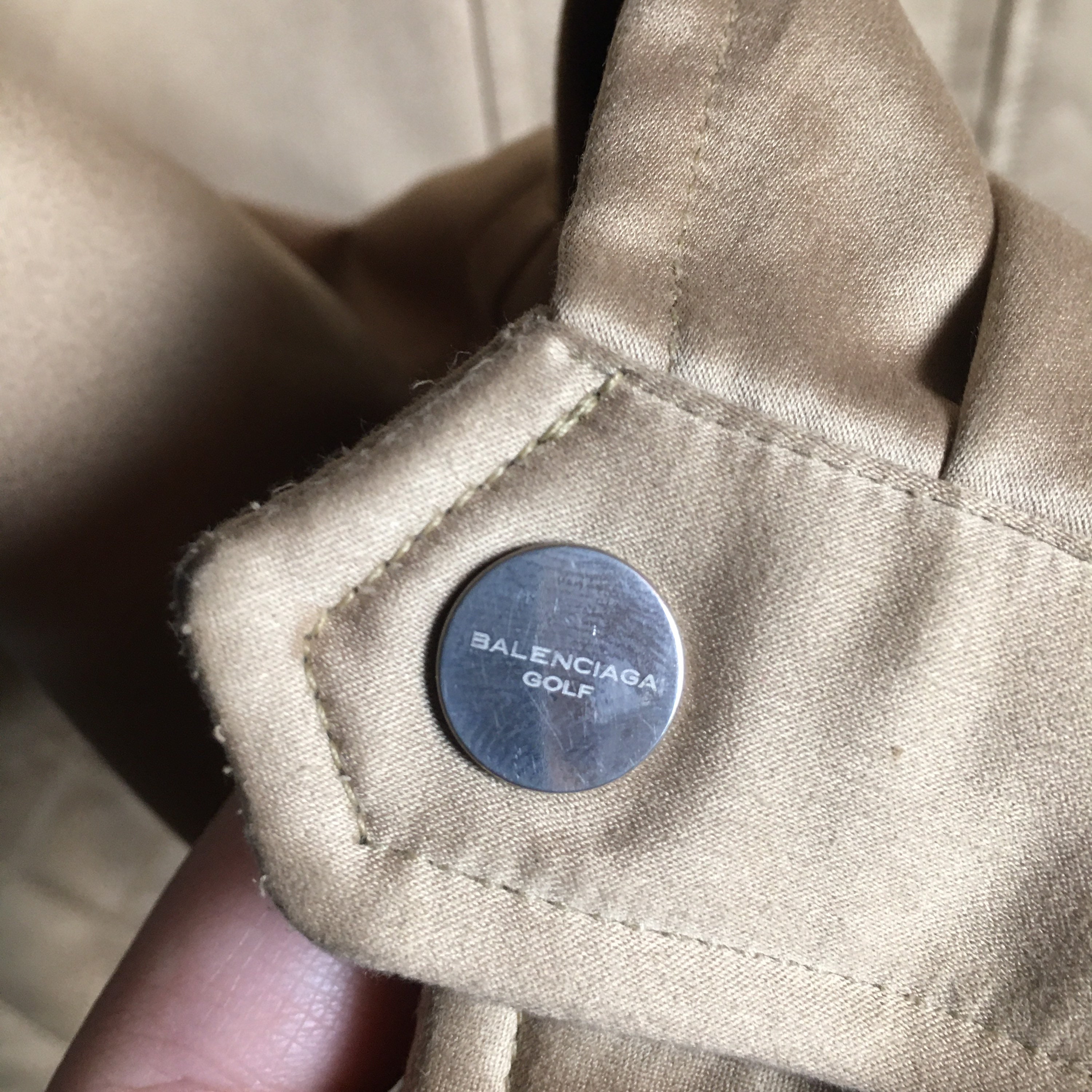 Balenciaga Golf Color Gold Vintage Full Zip Jacket - Etsy