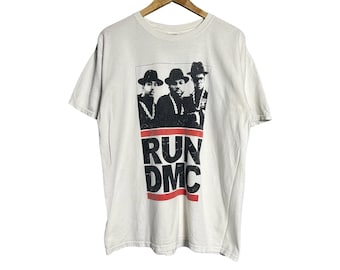 Y2K Run DMC, Hip Hop, Rap Band Tee