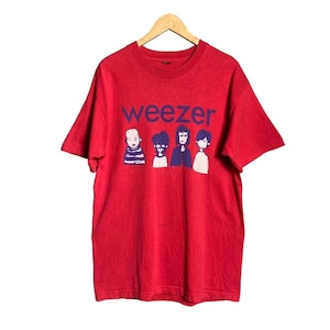 Vintage Y2K Weezer Punk Rock Band T-shirt