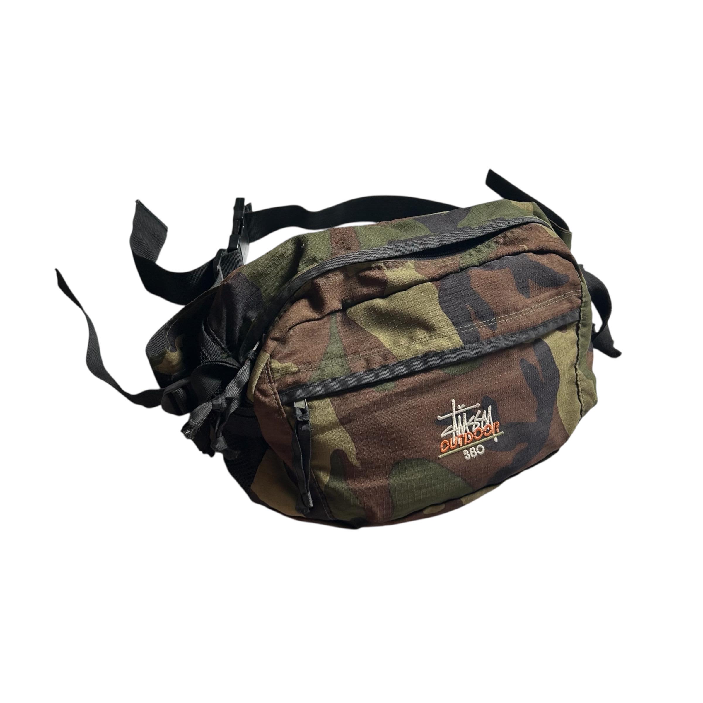 Vintage Stussy Outdoor S80 Camo Fanny Pack - Etsy