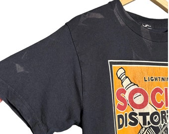 Vintage Social Distortion Punk Band T-shirt - Etsy