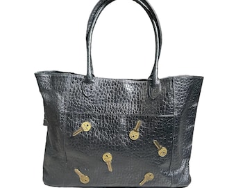 Vintage Moschino By Redwall Keys Tote Bag