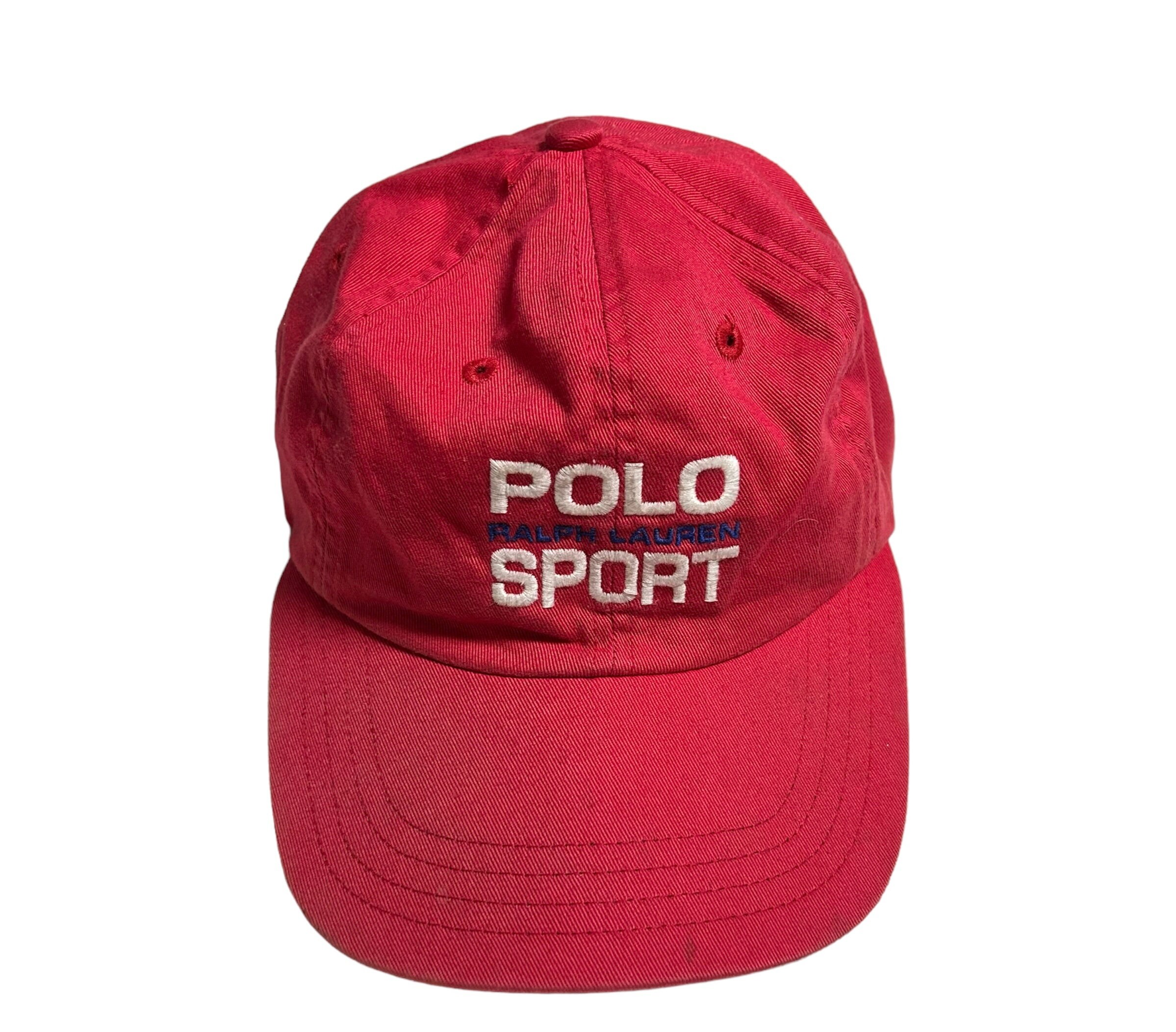 帽子 90s POLO SPORT VINTAGE  CAP USA Vintage 90's Polo Sport Ralph Lauren Trees Hat Sportsman USA