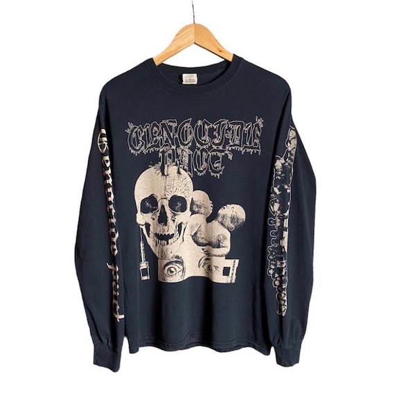 Vintage Genocide Pact Band T-Shirt Long Sleeve