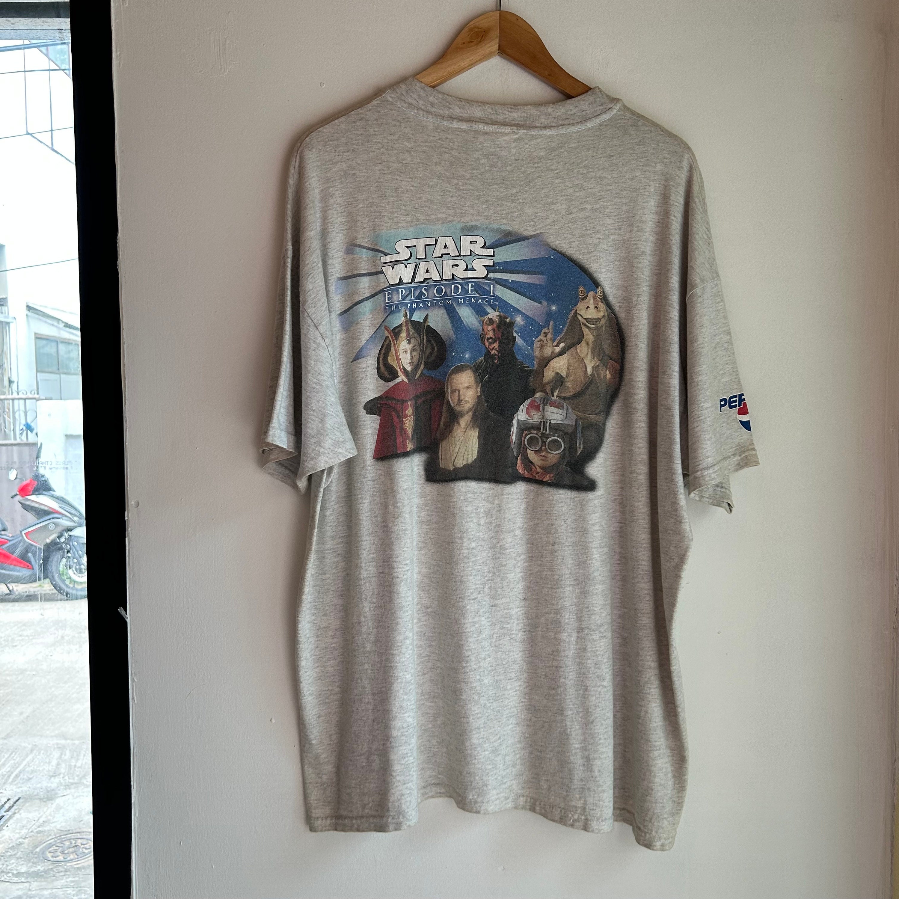 STAR WARS episode1 PEPSI Cola Tshirt 古着 90s PEPSI × STAR WARS