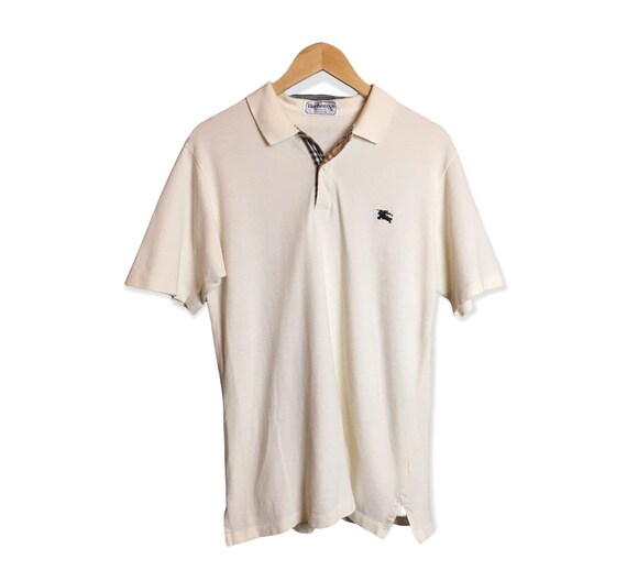 ★★Adairs★★ Burberry Polo Shirt Ivory IS7420 s-l400.jpg