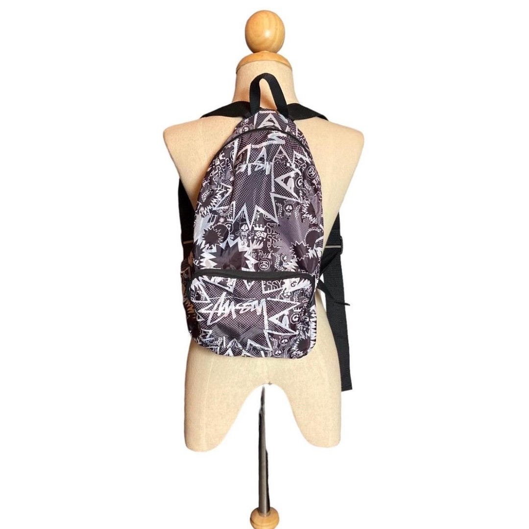 Vintage Stussy Nylon Backpack - Etsy