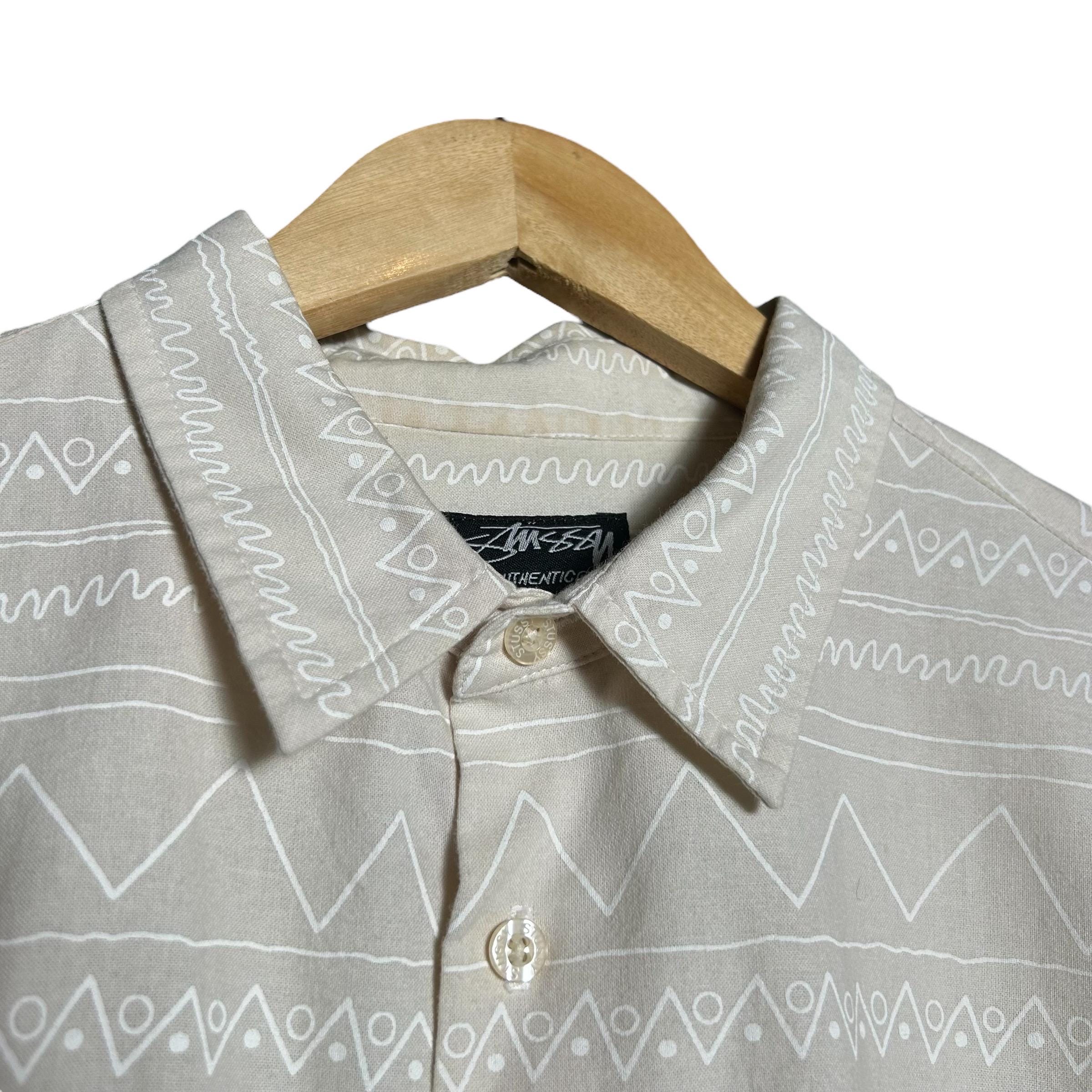 Vintage 90s Stussy Hawaii Print Shirt - Etsy