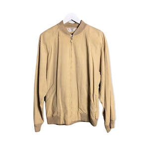 Valentino Sport Italy 90s Full Zip Bomber Jacket