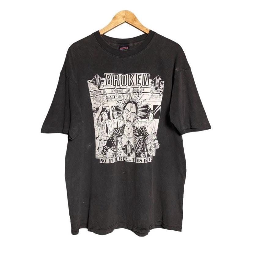 Vintage 90s Broken Hardcore Punk T-shirt / Rare - Etsy