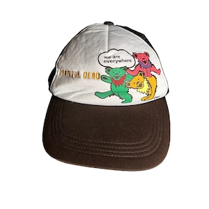 Grateful Dead Print Screen Embroidery Trucker Hat