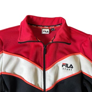 Vintage Y2K Fila Reißverschlussjacke Bild 3