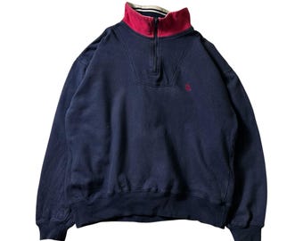 Vintage 90s Nautica Half Zip Sweater