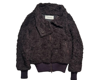 Tsumori Chisato Issey Miyake Fur Bomber Jacket/Women