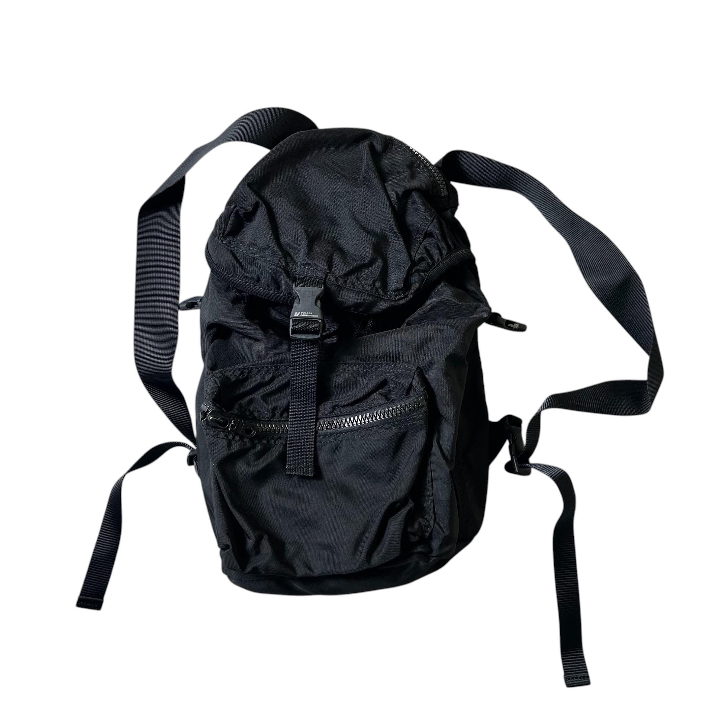 Yohji Yamamoto Y'saccs Pour Homme Black Nylon Backpack - Etsy