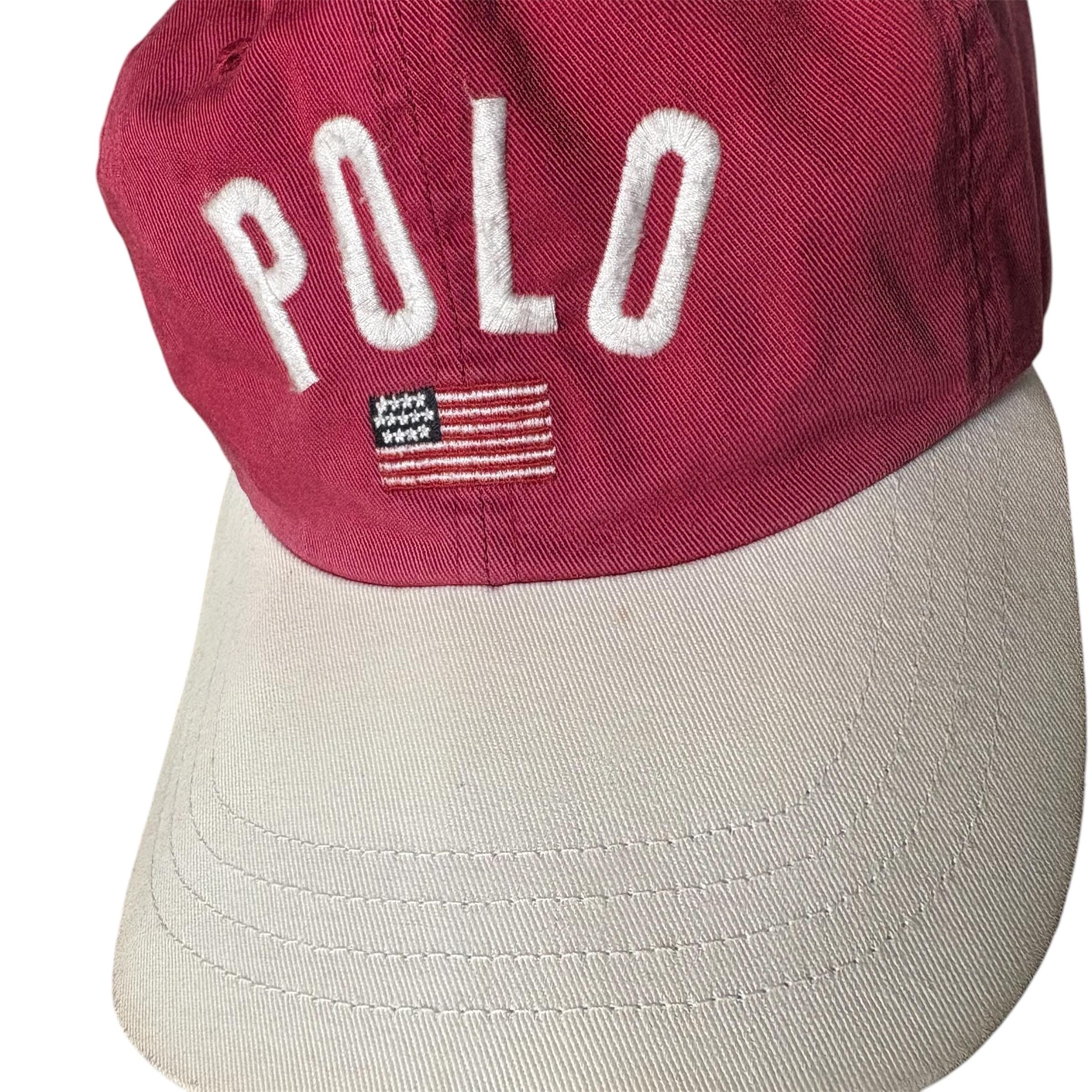 エ*ペ様 90s POLO SPORT RALPH LAUREN キャップ ヴィ Vintage 90s Polo Sport Ralph Lauren Spellout Logo Hat - Etsy