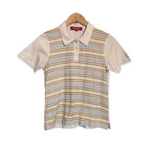 Vintage Balmain Monogramm Poloshirt