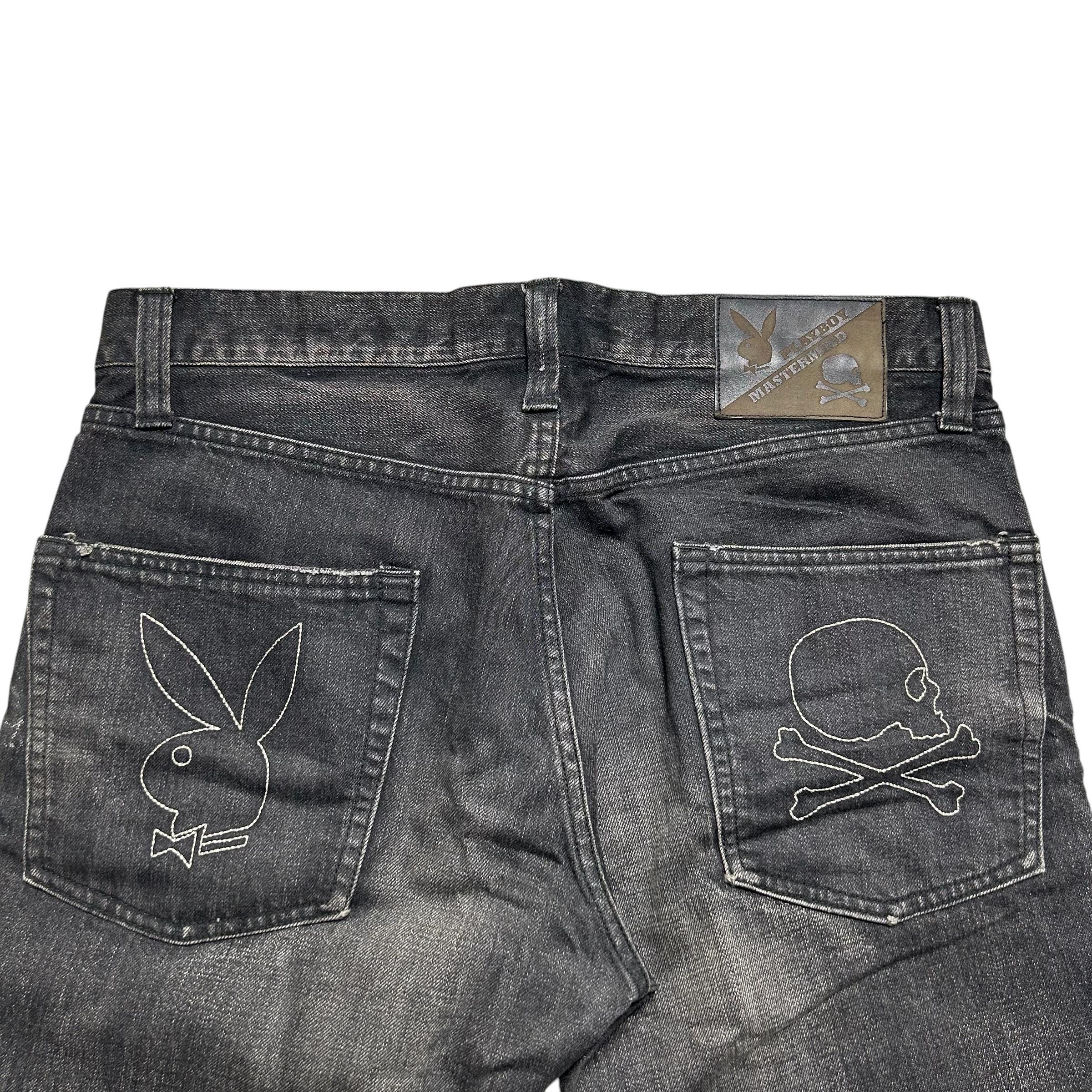 Mastermind Japan X Playboy Denim Pants - Etsy