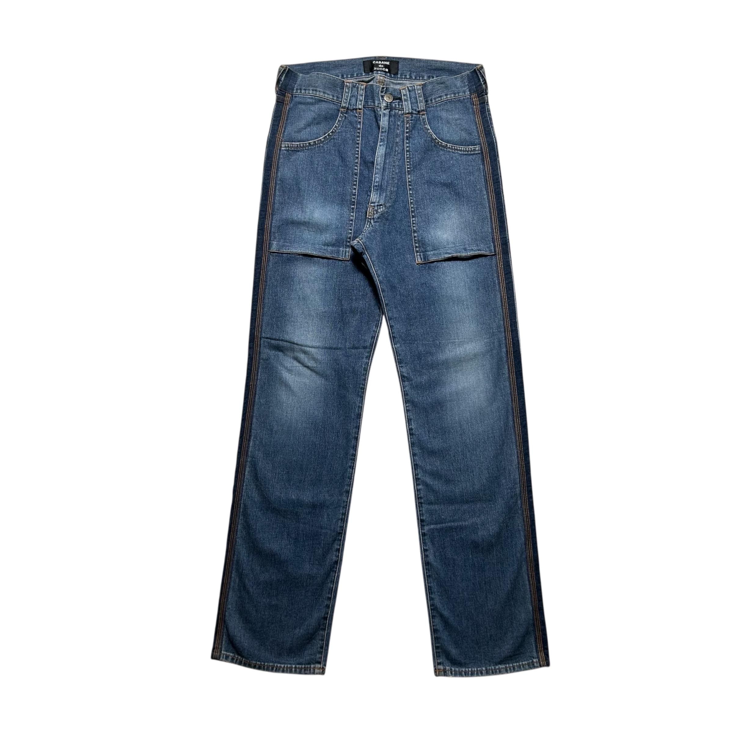 パンツ CABANE de ZUCCA straight pant archive Dickies x cabane de zucca, Men's Fashion, Bottoms, Jeans on Carousell