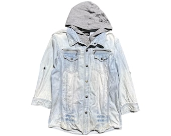 Chaqueta vaquera con capucha vintage de Von Dutch