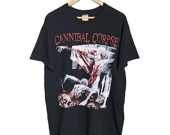Vintage Cannibal Corpse Death Metal Band T-Shirt