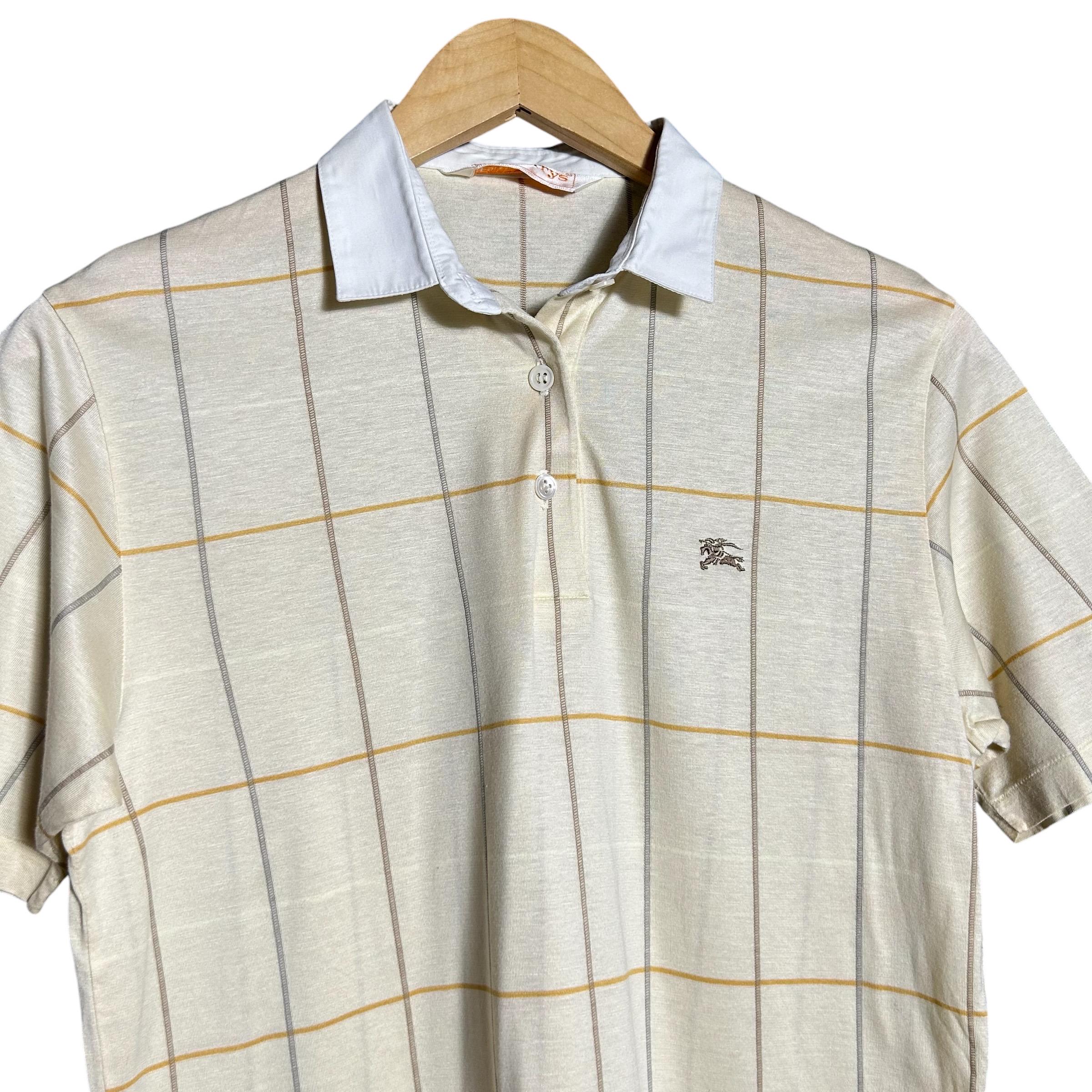 Vintage Burberrys Nova Check Polo Shirt - Etsy