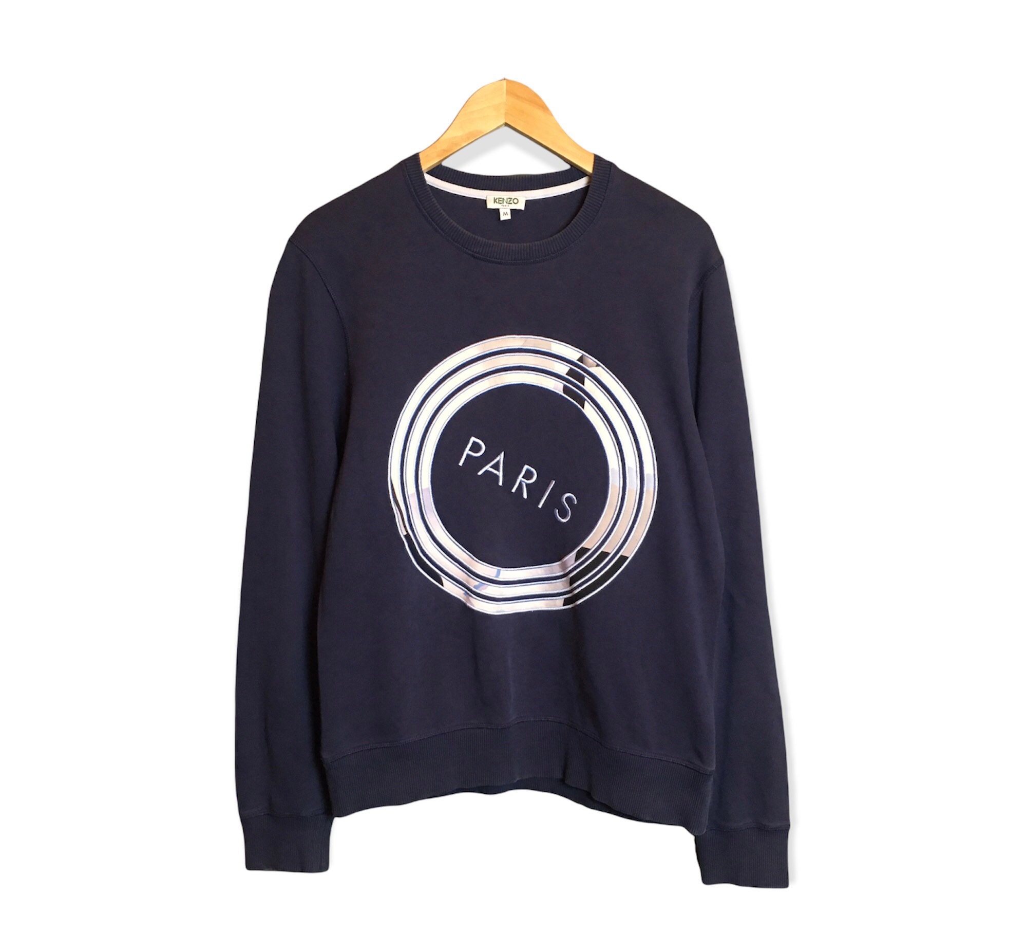 Sudadera con bordado vintage de Kenzo Paris Etsy Espana