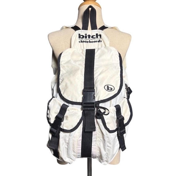 Vintage 90s Bitch Skateboards Backpack - Etsy Ireland