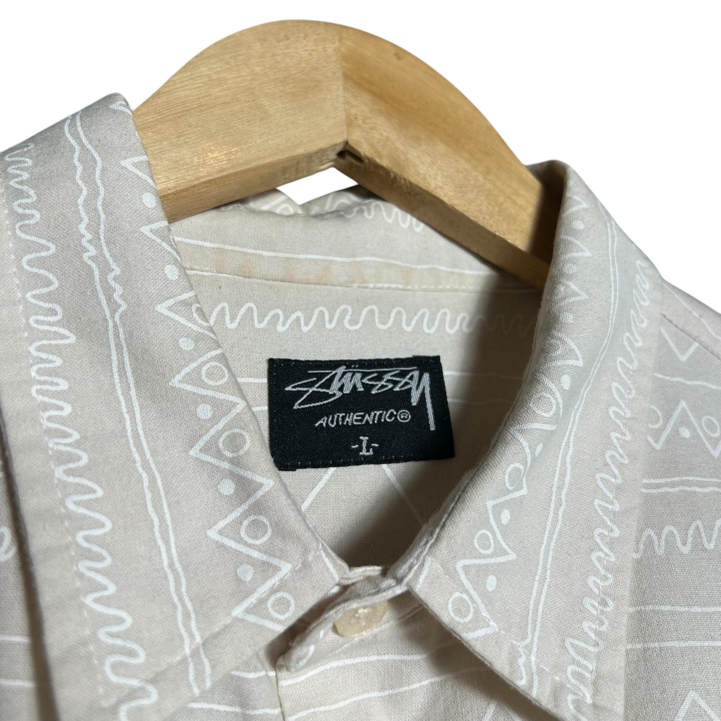 Vintage 90s Stussy Hawaii Print Shirt - Etsy