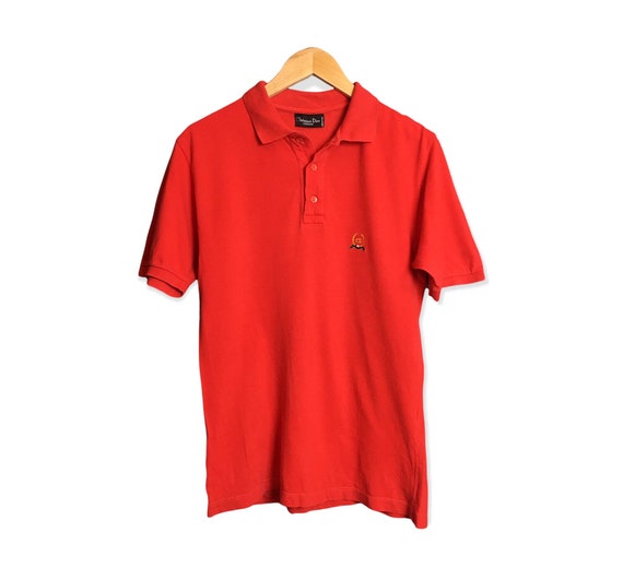 Christian Dior CD Pony Logo 90s Polo Shirt Etsy Ireland
