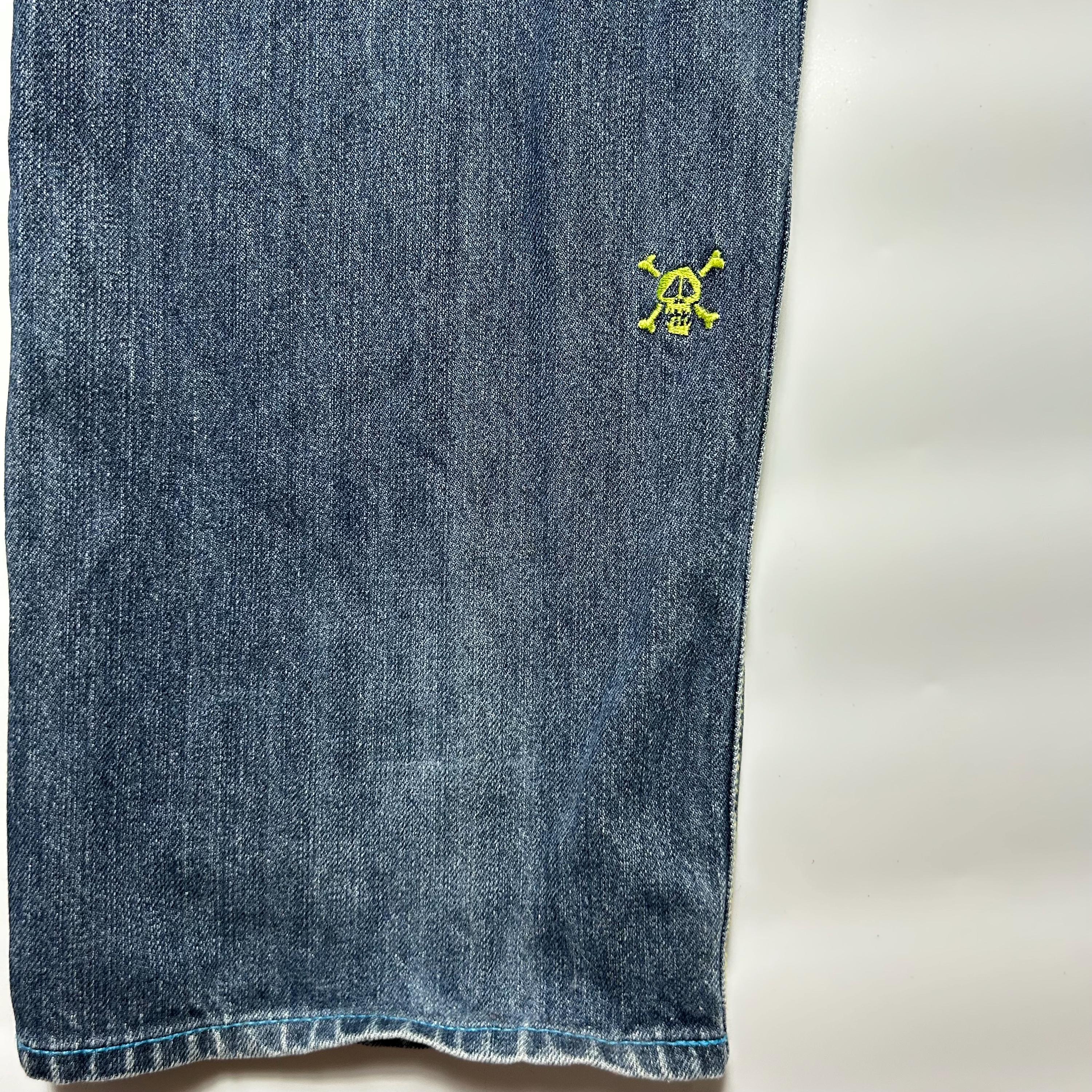 Vintage Stussy Rough Rugged Denim Skull Logo Jeans Pants - Etsy