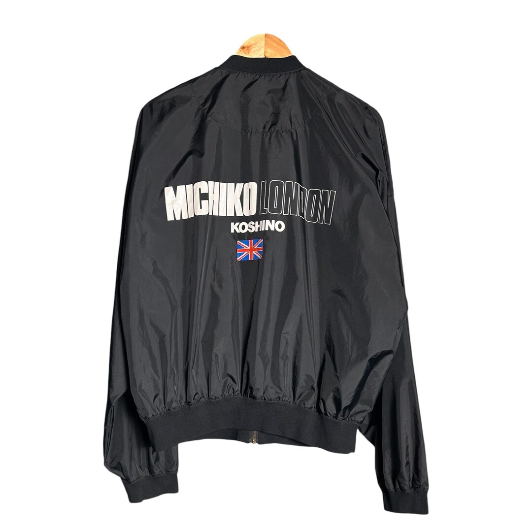 Michiko London Full Zip Nylon Jacket - Etsy