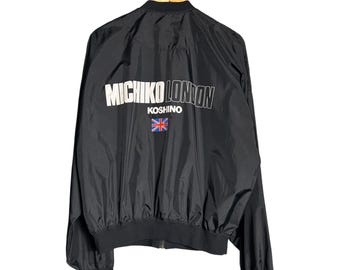 Michiko London Full Zip Nylon Jacket - Etsy