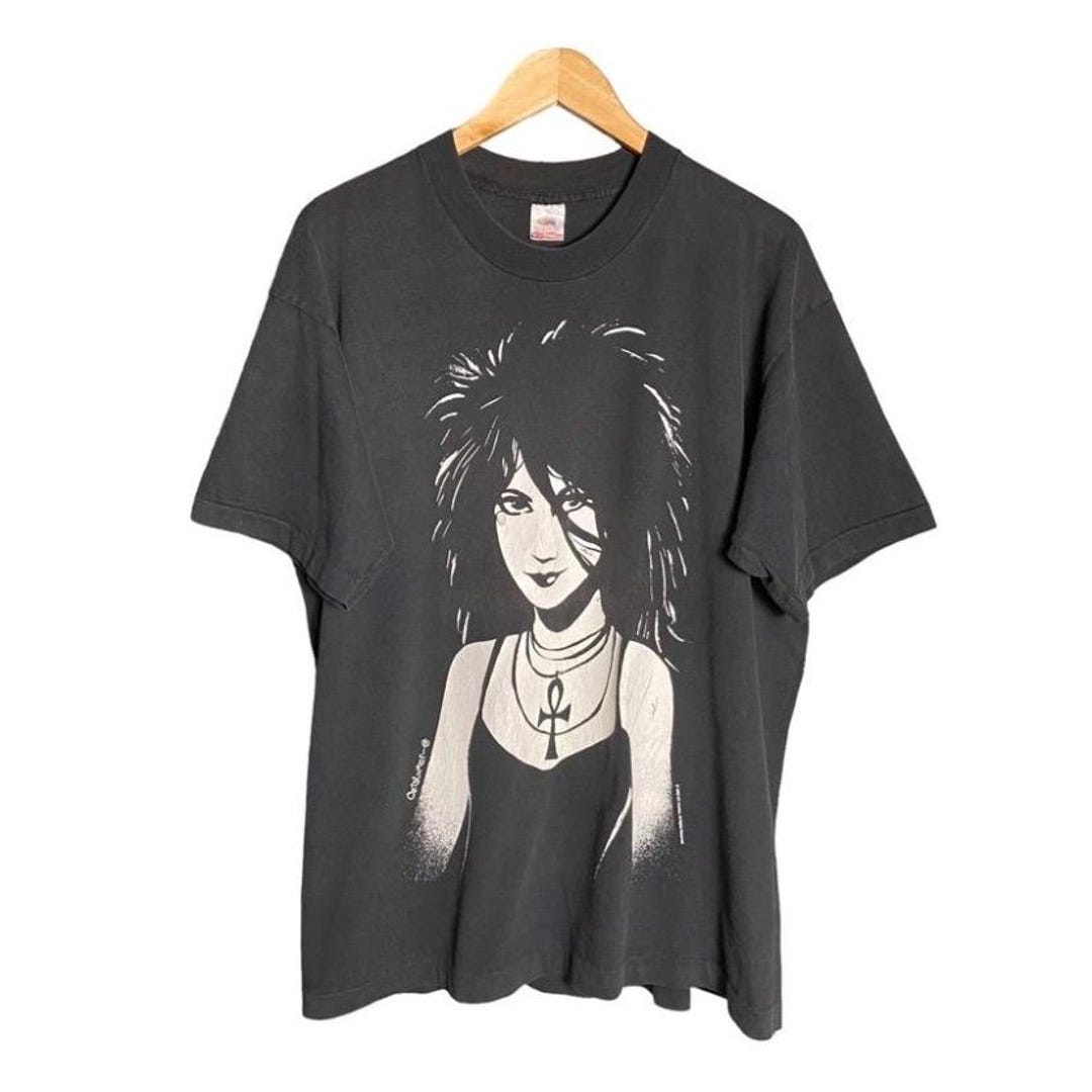 Vintage 90s Death the Sandman DC Comics Anime Movie T-shirt / Lady