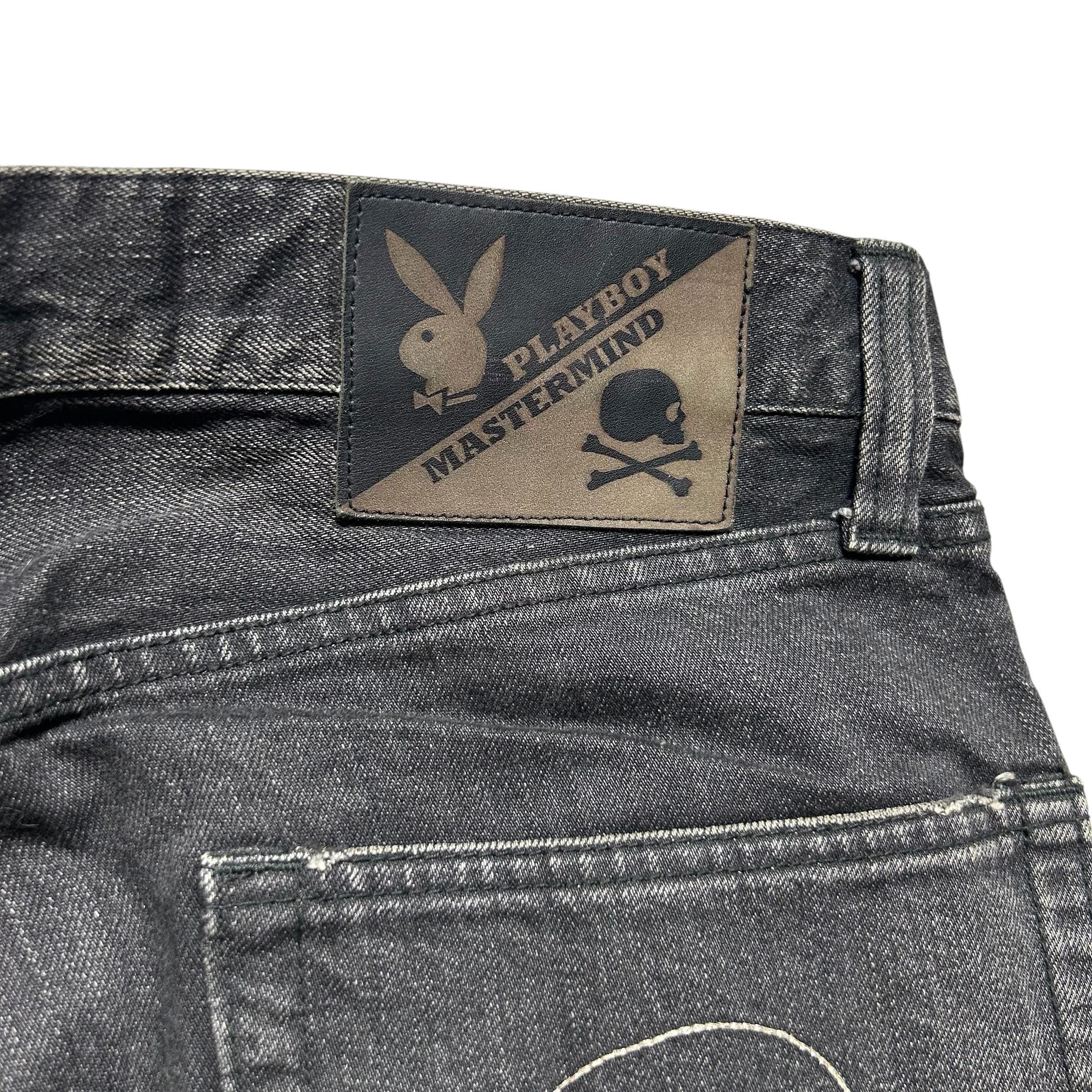 Mastermind Japan X Playboy Denim Pants - Etsy