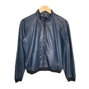 Vintage A.P.C. Waterproof Full Zip Bomber Jacket