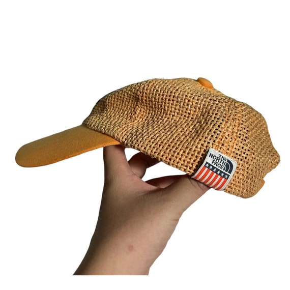 The North Face Big Logo Yellow Hat - Etsy