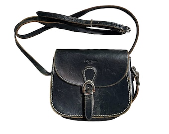 Bolso bandolera Courréges de piel