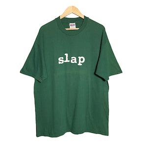 Vintage 90s Slapshot Hardcore Punk Band T-Shirt