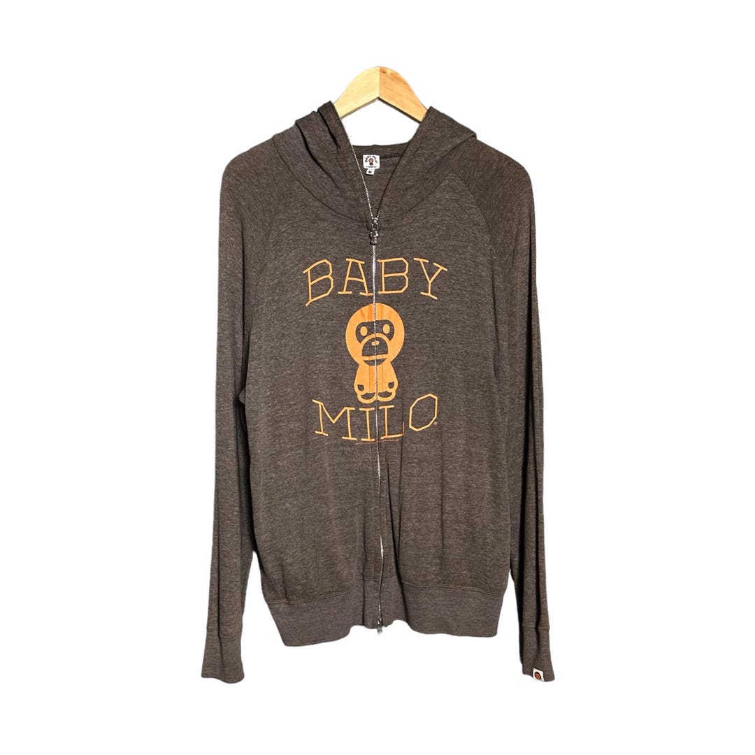 Bape Baby Milo A Bathing Ape Big Logo Fullzip Hoodie - Etsy
