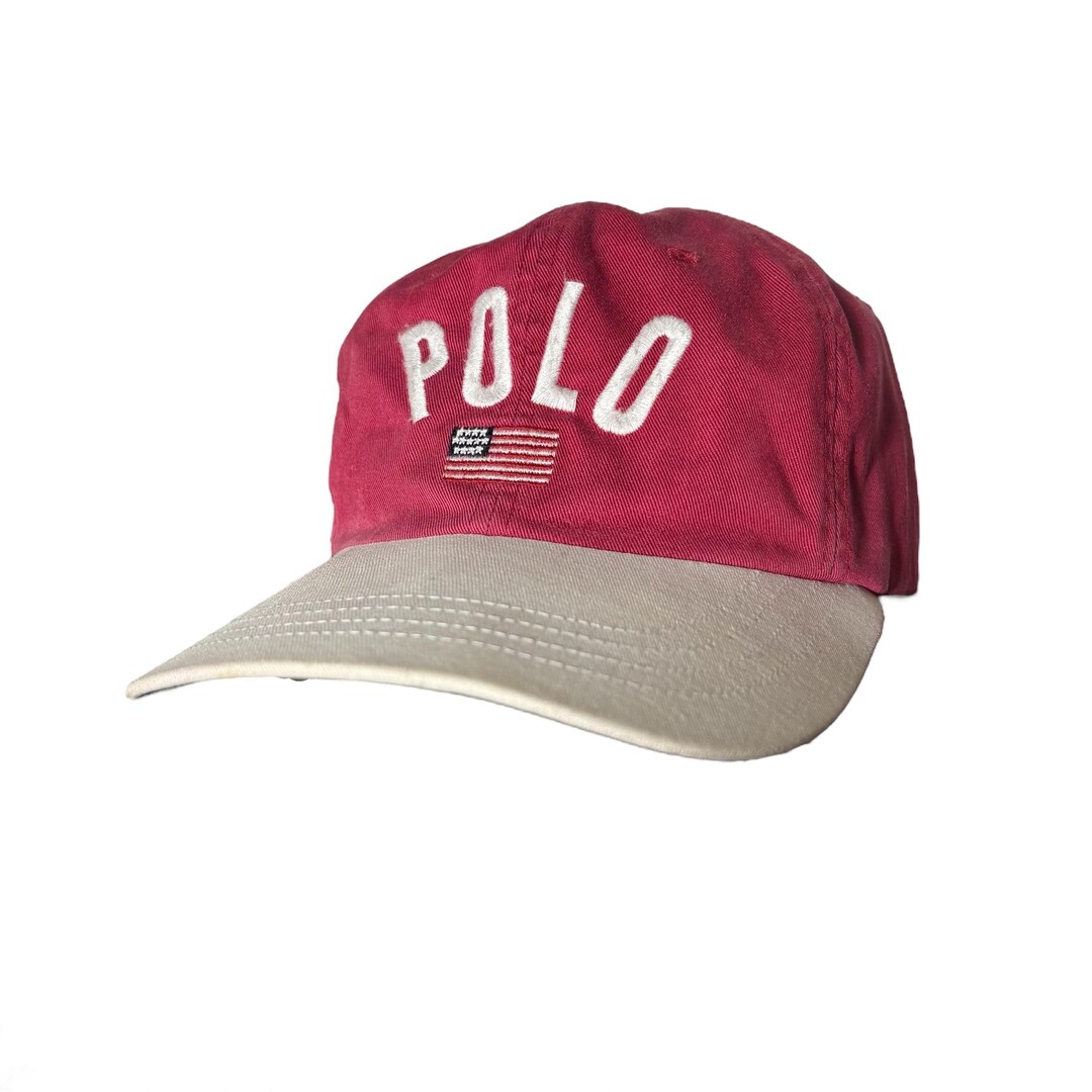 90s Polo Sportman by Ralph Lauren キャップ Vintage 90s Polo Sport Ralph Lauren Spellout Logo Hat - Etsy